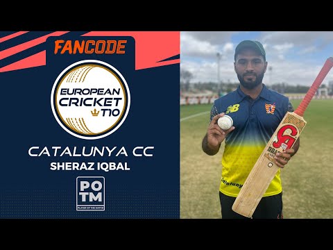 POTM:S.Iqbal-Championship Weekend, M6-MAU vs CTL|Highlights|FanCode ECT10 Spain,2022 Day 8|ECT22.090