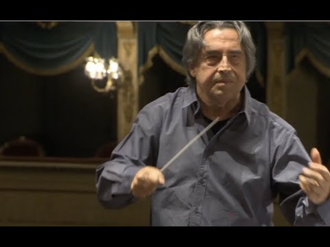 Mascagni - Riccardo Muti - Cavalleria Rusticana - Rehearsal