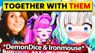 Mint Gets to Perform with Ironmouse and DemonDice: