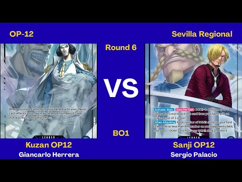 Kuzan VS Sanji | Round 6 Sevilla Regional | OP12 | Championship 2025 Season 2