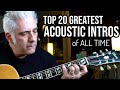Top 20 Acoustic Guitar Intros Of All Time