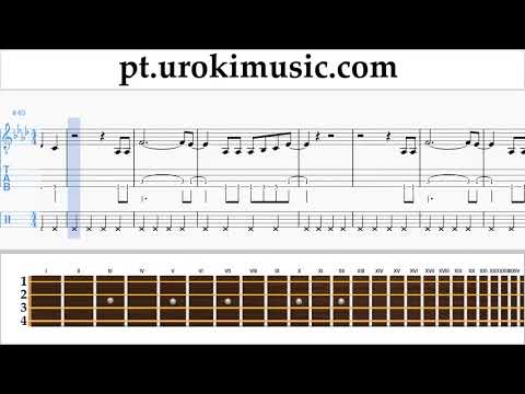 Curso de Banjo (Tenor irlandês) P!nk - What About Us Tablatura Parte#2 um-i372
