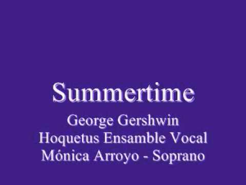 Summertime (George Gershwin) - Mónica Arroyo - soprano