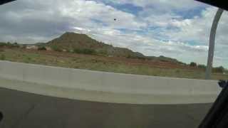 preview picture of video 'Passenger pleads with Driver to stay Awake, Mesa, Arizona, Loop 202 to Brown Rd, GP016723'