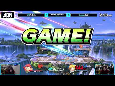 PkChris (Ness) vs Cody (Peach) | AON Ultimate #144 Winners Semi-Final