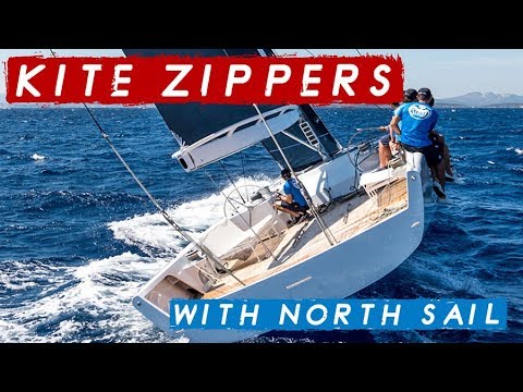 Setting Up Your Sails for Racing - How To Use A Zipper on Your Kite Tips from North Sails