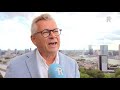 Hans den Oudendammer van Rotterdam Topsport ondersteunt Rotterdam Golf Tour