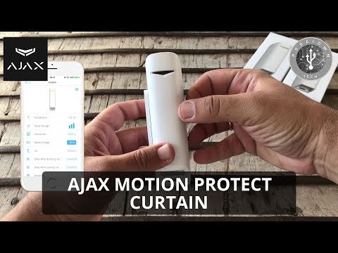 Ajax MotionProtect Plus baltas detektorius video
