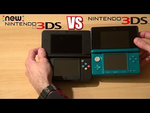 New Nintendo 3DS vs. 3DS Original - Unboxing, New Features, Data Transfer