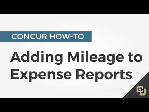 How to Add Mileage in SAP Concur