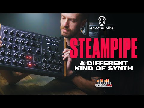 Erica STEAMPIPE Walk-Through - one of the most unique synths on the market!