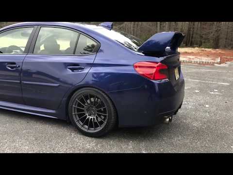 Subaru STI with Enkei Rs05rr Wheels