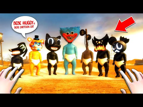 BEBE HUGGY + BEBE Cartoon Cat SIREN la ora 1 DIMINEATA!