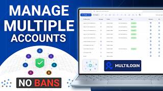 Como criar várias contas com segurança em qualquer plataforma usando o Multilogin | Tutorial No Bans
