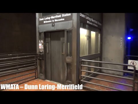 U.S. Hydraulic Elevator @ Dunn Loring-Merrifield WMATA Station - Merrifield, VA