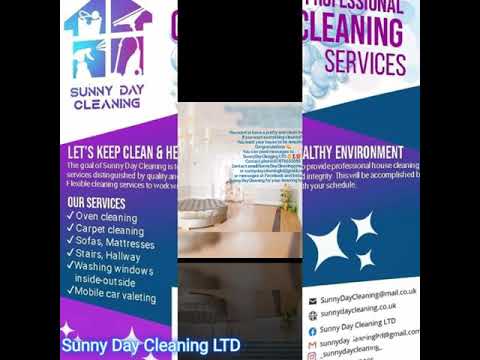 Sunny Day Cleaning LIMITED video.