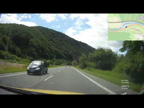 Slovakia. Road I/18, Ivachnová (temp.) — Turany, 2020, 4x