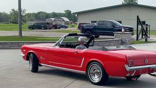 1965 Ford Mustang Convertible Drive Return and Reverse