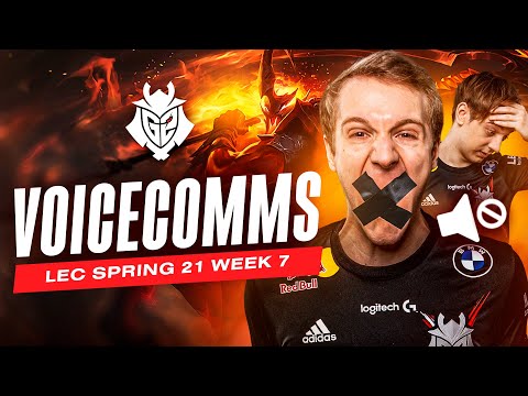 Jankos Mic Nerfed | LEC Spring 2021 Week 7 Voicecomms