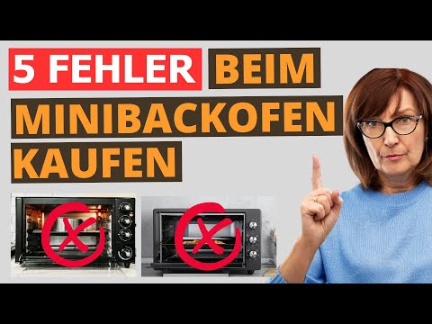 5 mistakes when buying a mini oven
