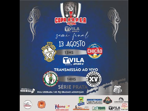 COPA A.R.P.E.A FUTSAL SEMI FINAL - 100 RESENHA F.C  x XV F.C