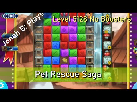 Pet Rescue Saga Level 5128 No Boosters