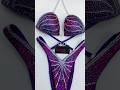 Purple Ribbon Figure Competition Suit FM1027-3