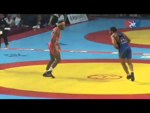 2011 Worlds Freestyle 74kg Final - Jordan Burroughs (USA) vs. Sadegh Goudarzi (IRI)