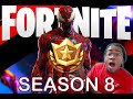 Reacting to the Fortnite Season 8 TRAILER!!!!! (BATTLEPASS + STORY TRAILER)