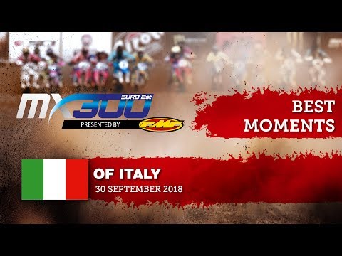 EMX300 Presented by FMF Racing Race2 Best Moments  - Round of Italy 2018