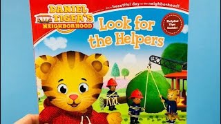 Daniel Tiger’s Neighbourhood Look For The Helpers READ ALONG Story Book!