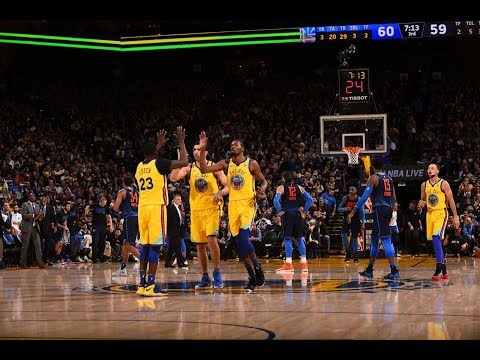 Best of The Warriors Ball Movement vs. The Thunder | February 24, 2018