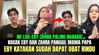 Download lagu Kocak Eby dan Zahra Panggil Mama Papa, Eby Katakan Sudah Dapat Obat Rindu! mp3
