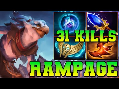 Rampage + 31 Kills Kez Dota 2 New Hero !! Dota 2 Kez Mid Lane Gameplay Build Guide Tutorial 7.38
