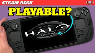 HALO Combat Evolved Anniversary on the Steam Deck - Is It Playable?