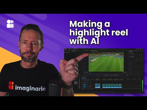 Creating a highlight reel from sports coverage in 2 minutes with AI