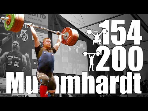 Philip Mummhardt (115kg) 154kg Snatch 200kg Clean and Jerk - Bundesliga Finale 2017