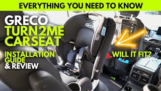 Graco Turn2Me 3-in-1 Car Seat - Review & Install Guide