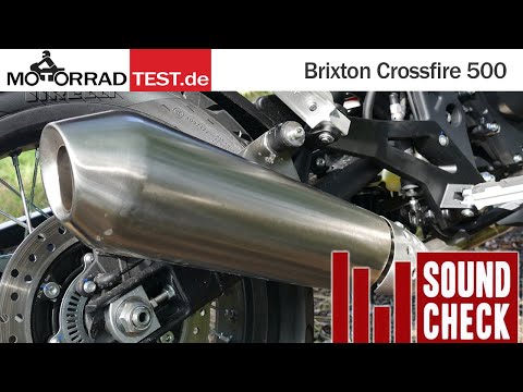 Sound | So klingt die Brixton Crossfire 500 mit dem Serien-Schalldämpfer