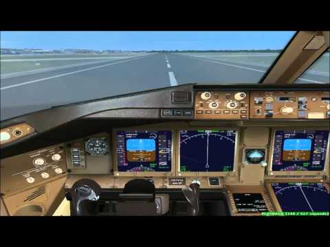 AeroLogic 777-200LRF landing Franfkurt - Main