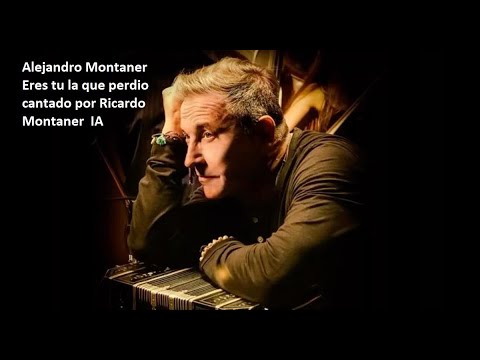 Alejandro Montaner Eres tu la quien perdio cantado por Ricardo Montaner IA