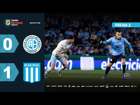 BELGRANO 0 - 1 RACING I Resumen del partido | #TorneoBetano Clausura 2025