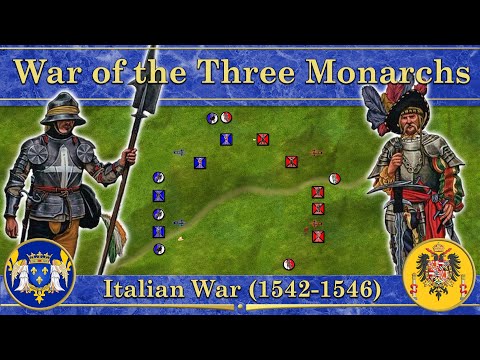 War of the Three Monarchs. ⚔️Italian War (1542-1546)