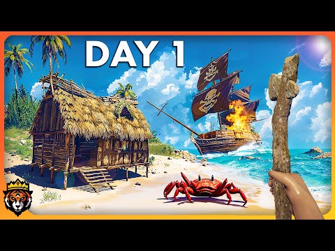 DAY 1 First Look at this AMAZING New Survival Game!
