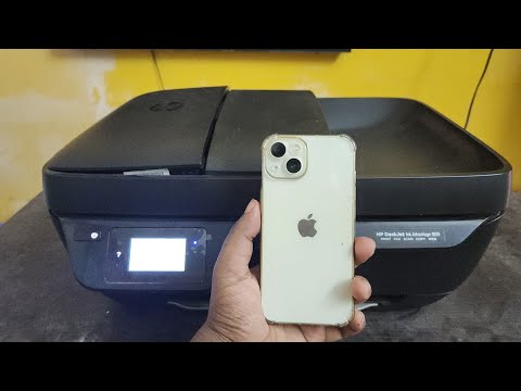 🔥Print wirelessly from Iphone in HP Deskjet ink Advantage 3835 | Wireless | Black & White, Colour |🔥