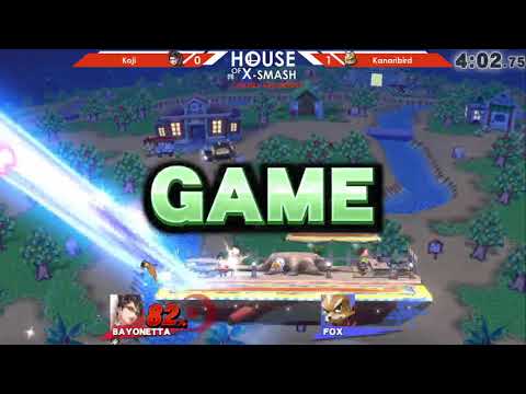 House of X-Smash - Koji vs Kanaribird - Losers Quarters - Smash 4