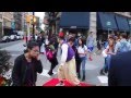 Aladdin Rides His Magic Carpet Through Downtown