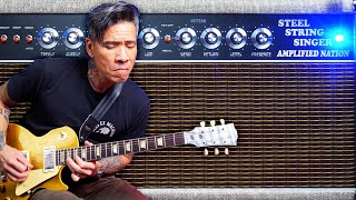 Video thumbnail for Amplified Nation Steel String Singer | 50 Watt Head by R.J. Ronquillo