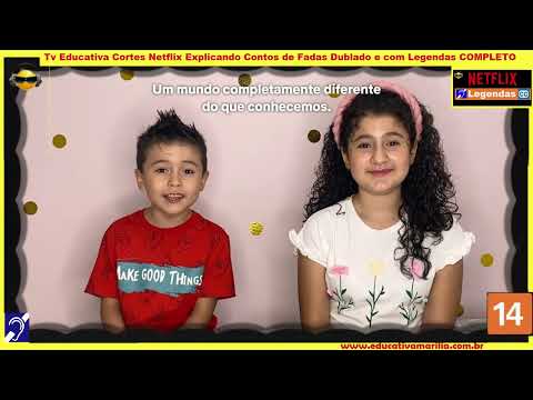 Tv Educativa Cortes Netflix Explicando Contos de Fadas Dublado e com Legendas Surdez Hipoacusia  Corte 04