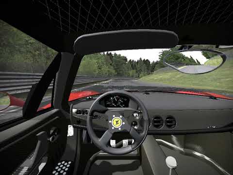 Need for Speed: SHIFT – Ferrari F50 (Type F130) Test Drive @ Nordschleife